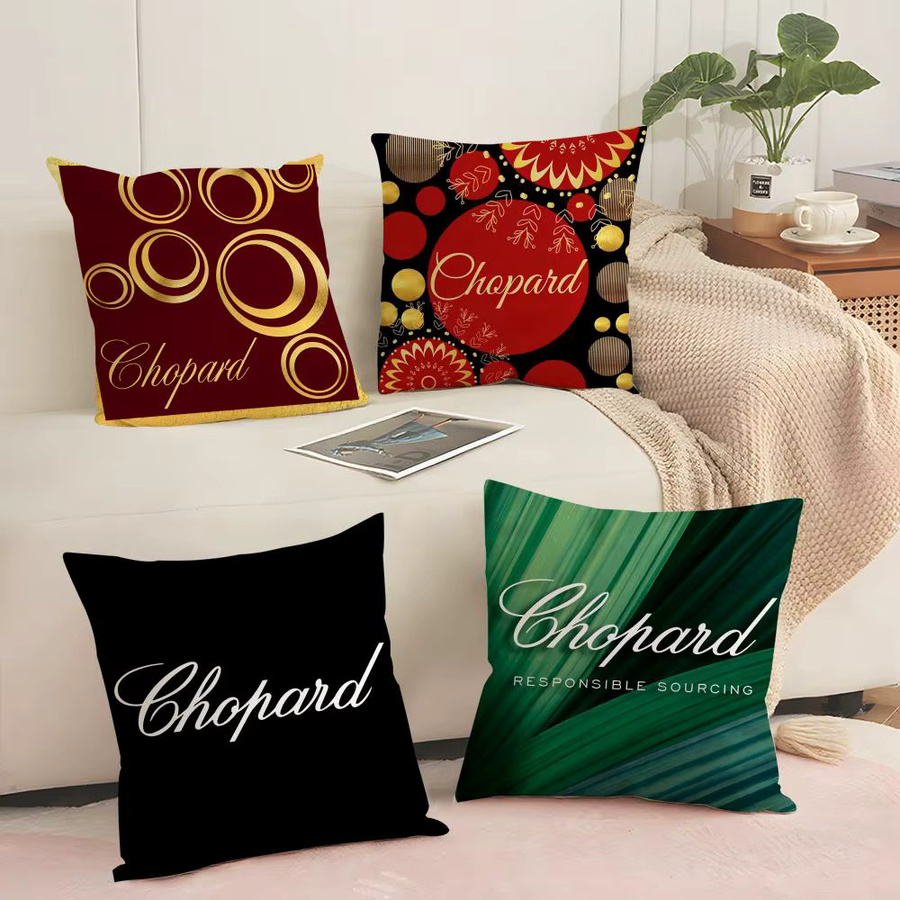Chopard Kissenbezug aus Seidenkurzplüsch in Weiß und Multicolour, quadratischer Sofakissenbezug mit verdecktem Reißverschluss, Breite: 30 cm, Höhe: 30 cm - Bild 2