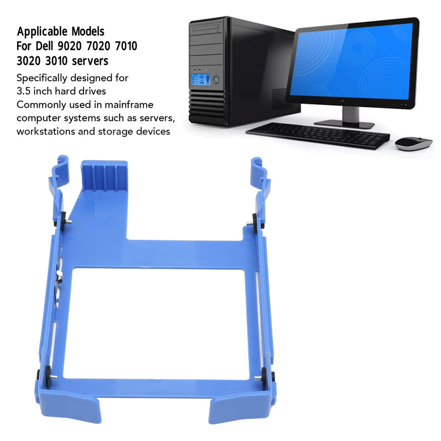 Dell 3,5-Zoll Festplattenfach 0DN8MY abnehmbarer SAS-SATA-HDD-Caddy für OptiPlex 3010 3020 7010 7020 9020 - Bild 3
