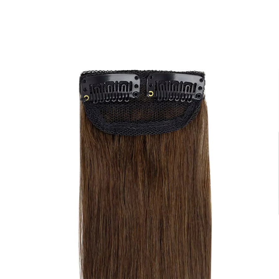 MRS HAIR Clip-in-Extensions aus Echthaar, 30 g, 5-teiliges Set - Bild 3
