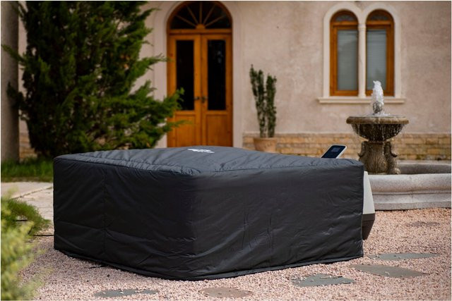 MSPA Thermoabdeckung XXL für Whirlpool OSLO PLUS und OSLO AERO PLUS aus Polyester, B/T/H: 188 x 70 x 70 cm - Bild 1