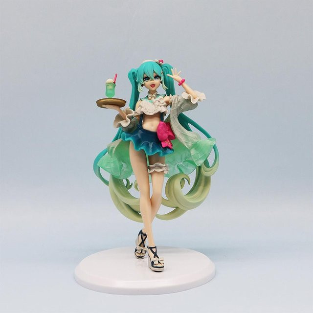 Discover Intime Hatsune Miku Figur Soda-Sahne-Kleid PVC-Modell 14+y - Bild 1