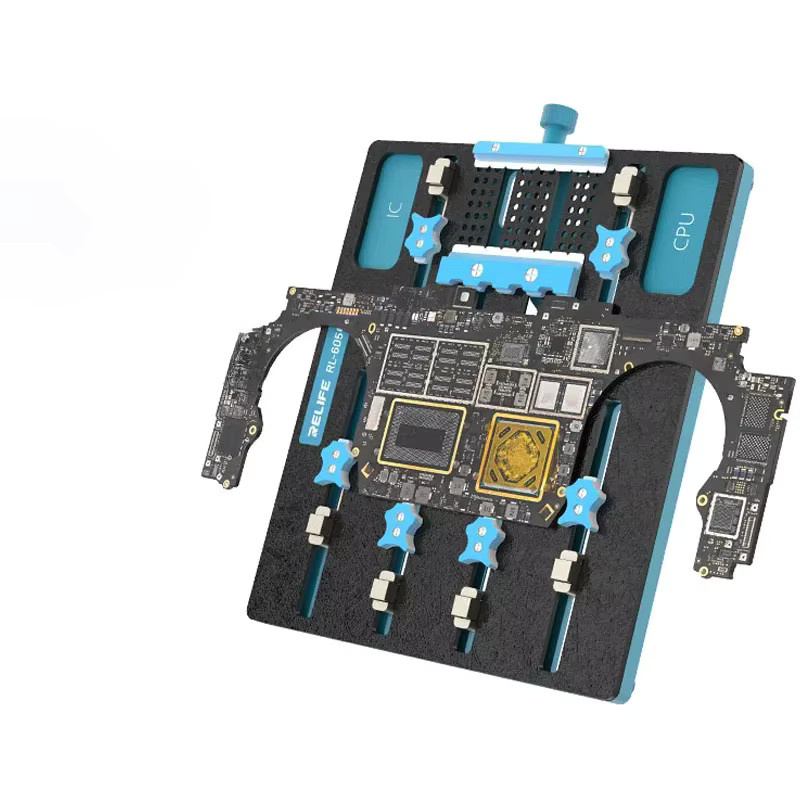 SAYTL Universelle PCB-Lötenhalterung zur verstellbaren Reparatur von Motherboards, CPUs und IC-Chips für Laptop und Handy - Bild 7
