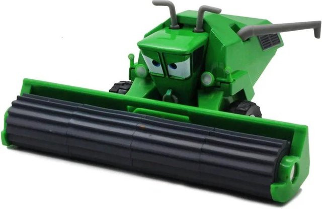 Disney Pixar Cars Frank Grüner Mähdrescher Traktor Modellauto 1:55 - Bild 1