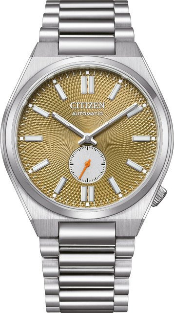 Citizen Armbanduhr Tsuyosa, Automatik, Edelstahl, Grün, 40 mm, Herren - Bild 1