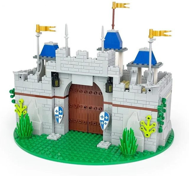 LEGO Mittelalterliche Burg, Modulare Gebäude, 468 Teile, ab 14 Jahren - Bild 1