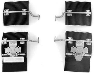 Thicon Models 50372 Kotflügel aus Edelstahl im Maßstab 1:14, 1 Paar - Bild 1