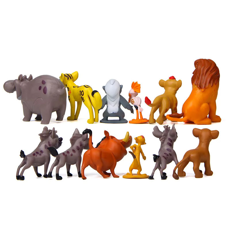 Potdemiel Der Löwenkönig Kion Simba Actionfiguren, 12-teiliges Set, Disney - Bild 2