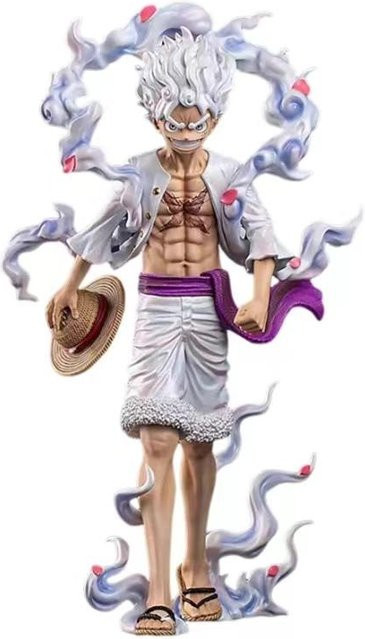 Bandai One Piece Monkey D Luffy Gear 5 Nika Actionfigur PVC Statue 23cm - Bild 1