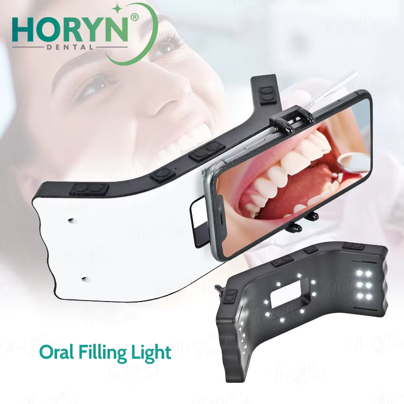 Horyn Dental Fotografie Kit mit Handy Taschenlampe für die zahnmedizinische Foto- und Videoausrüstung - Bild 2