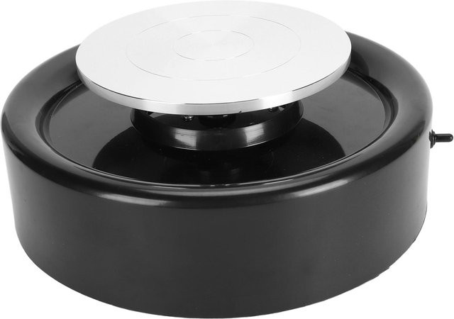 Aimo Mini-Töpferscheibe elektrische multifunktionale Töpferscheibe für Heimwerker, Schwarz - Bild 1
