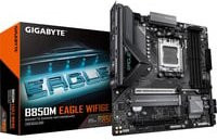 Gigabyte B850M EAGLE WIFI6E Mainboard mit AMD AM5 Sockel, Micro-ATX, DDR5, WiFi und Bluetooth, Schwarz - Bild 1