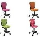 Topstar Kinderdrehstuhl High S´Cool mit 3D-Netz-Rückenlehne und Muldensitz, rot/schwarz - Bild 2
