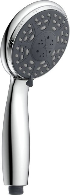 Schütte Handbrause Bari Duschkopf in Chrom mit 4 Funktionen und Anti-Kalk-Funktion - Bild 1