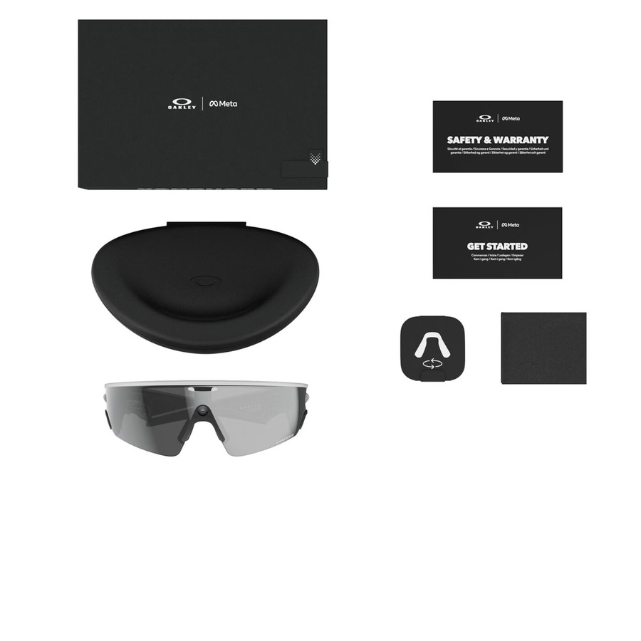 Oakley Meta OW8001 VANGUARD Smart Glasses in Weiß mit Bluetooth und Wi-Fi sowie Wasserbeständigkeit - Bild 2