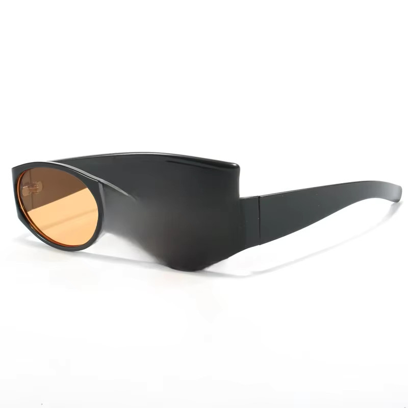 BYLEN Sonnenbrille, oval, Vollrand, Kunststoff, schwarz, Damen - Bild 2