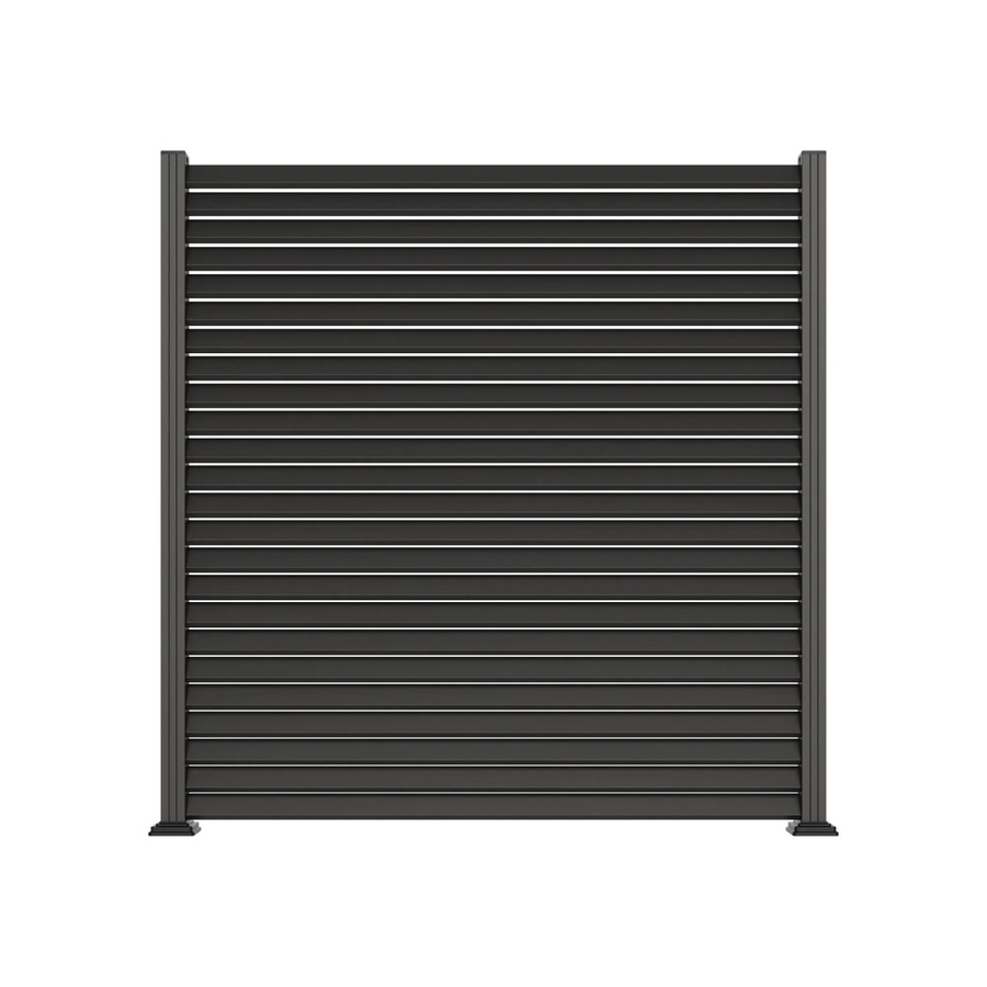 T&J Rhombuszaun Sylt Aluminium Anthrazit B: 180 cm, H: 180 cm - Bild 2
