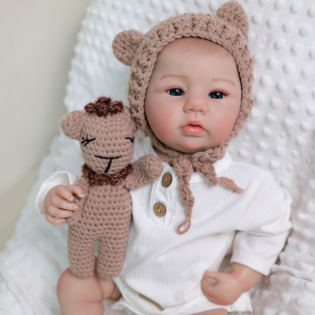 NPK Abigail, Mädchen, Baby, Vollvinyl-Mädchenkörper, 19 Zoll - Bild 1
