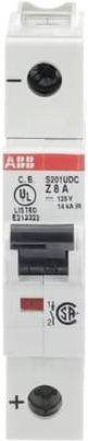 ABB S201UDC-Z8 Leitungsschutzschalter 8A 60V 2CDS271517R0408 - Bild 1