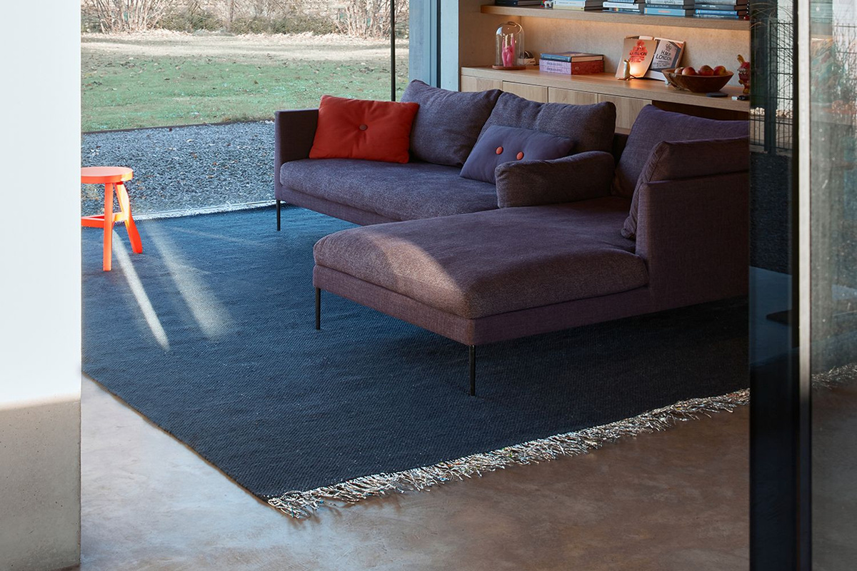 Nomad Candy Wrapper Rug Graphit - Moderner Webteppich aus Wolle in Grau und Multicolour - Bild 3