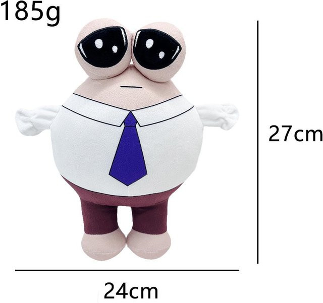 Pou Alien, Meine Haustier-Verkleidungs-Puppe, Plüschtier, weiß, ab 18 Jahren - Bild 1