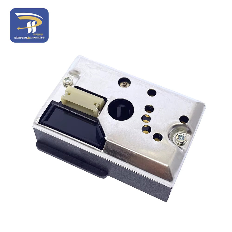 Sincere & Promise GP2Y1014AU0F Kompakter optischer Staub-Sensor 5V in Silber, kompatibel mit GP2Y1010AU0F zur Messung von Rauch und Partikeln für die Luftqualität PM 2,5 mit Kabel - Bild 2