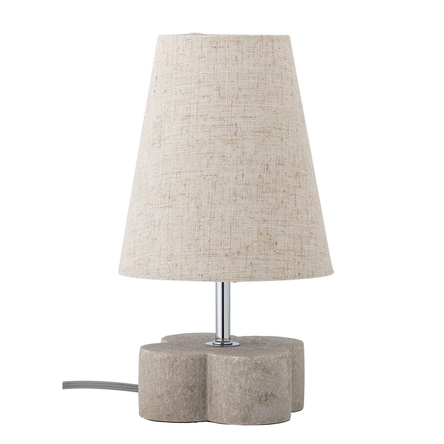 Bloomingville Tischlampe Foglio aus Polyresin in Beige/Natur - Bild 1