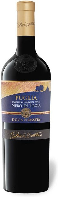 Duca di Sasseta Nero di Troia Puglia IGT halbtrocken Rotwein 2024 0,75 l - Bild 1