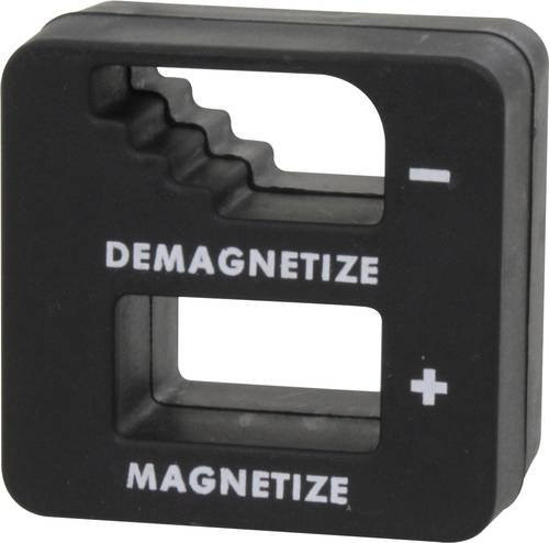 Donau Elektronik 268-90 Magnetisierer und Entmagnetisierer in Schwarz, B/T/H: 5,2 x 5,0 x 2,9 cm - Bild 1
