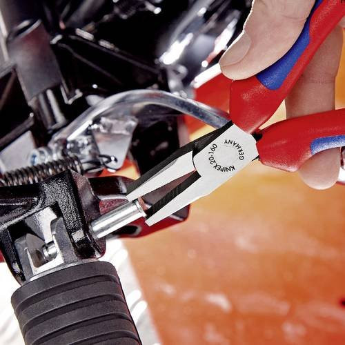Knipex VDE Flachzange Gerade aus Chrome Vanadium in Multicolour, Länge: 160 mm - Bild 1