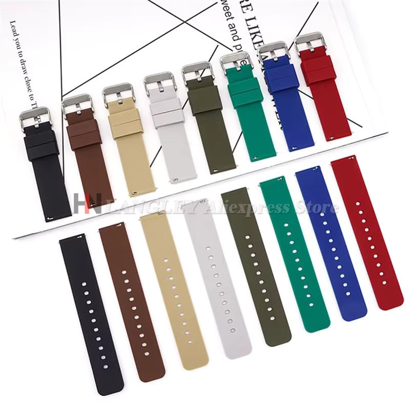 Uhrenarmband langley, Silikon, Unisex - Bild 5