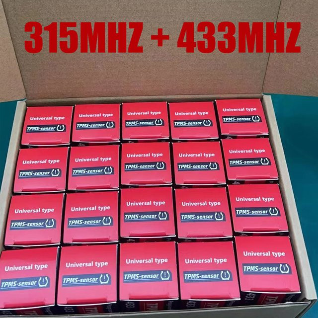 GANGLE Programmierbare 2 in 1 TPMS-Sensoren 433 MHz und 315 MHz kompatibel mit TS501 TS508 TS601 TS608 ITS600E MK808TS MK808S-TS und MP808TS - Bild 1