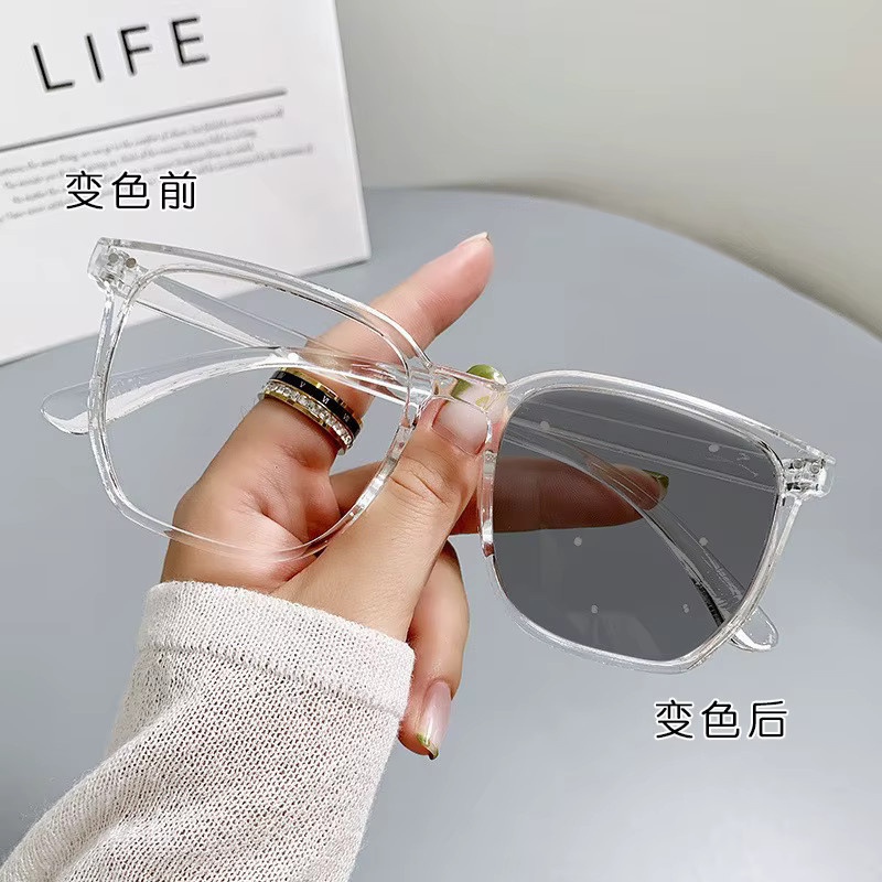 MDOD Korrektionsbrille, Vollrand, Square, Kunststoff, schwarz, grau - Bild 5
