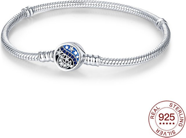 Armband 925 Silber, Perle, Damen - Bild 1