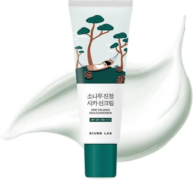 Round Lab Pine Cica Sonnencreme SPF50+, 40 ml, für empfindliche Haut - Bild 1