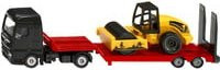 SIKU Modellfahrzeug Set Baustelle Lkw mit Straßenwalze im Maßstab 1:87 - Bild 1