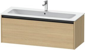 Duravit Waschtischunterschrank Ketho.2 in Ei Nat Beige, wandhängend mit 1 Auszug, B: 121 cm, T: 48 cm, H: 44 cm - Bild 1