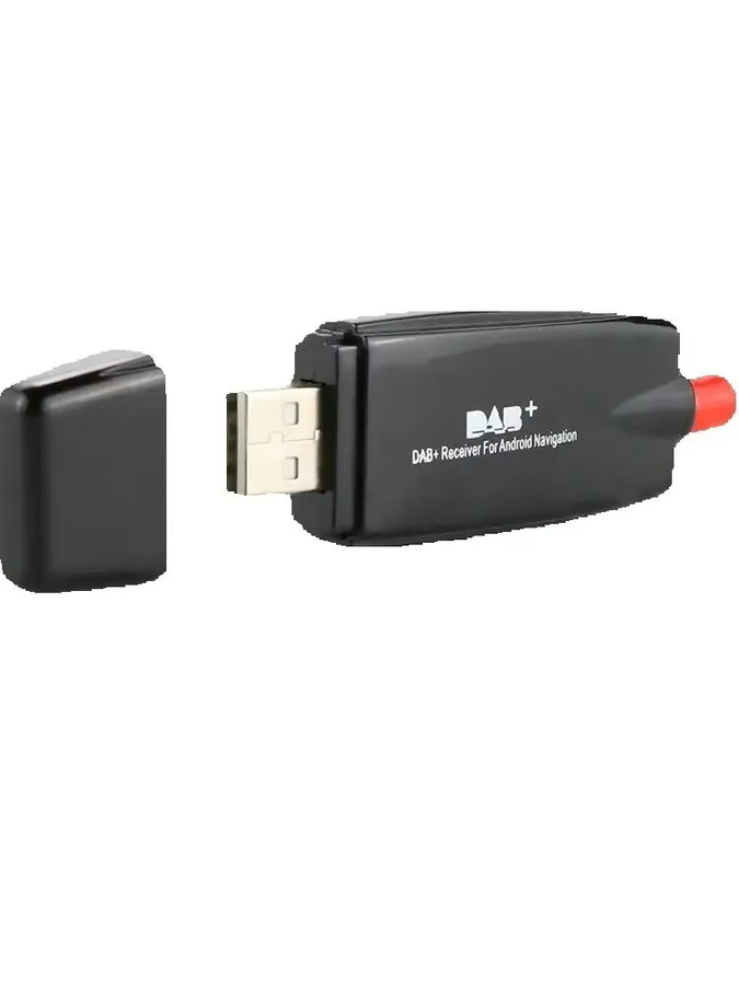 Digital Audio Broad DAB+ Adapter mit Antenne für Android Autoradio und Stereo Multimedia Player, Schwarz - Bild 6