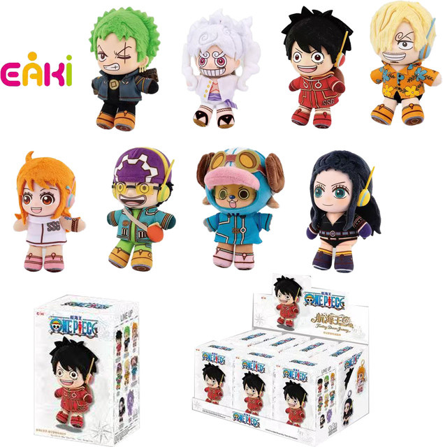 Eaki One Piece Egghead Arc, Plüsch-Vinyl-Puppen Actionfiguren, Überraschungsspielzeug - Bild 1