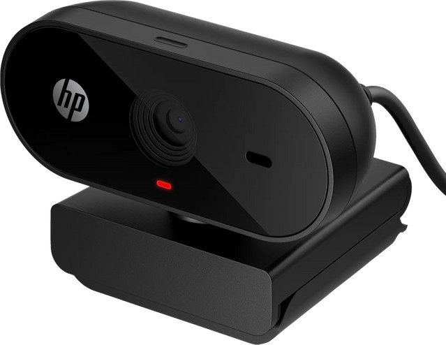 HP 320 Full HD Webcam mit Mikrofon und USB-A Anschluss in Schwarz - Bild 2