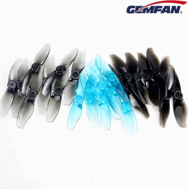 8 Paar Gemfan 2015 Hurricane 2015-2 2-Zoll 2-Blatt-Propeller für RC-Drohnen in Schwarz - Bild 1