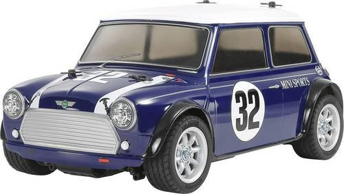 Tamiya RC Mini Cooper Racing MB-01, RC Modellauto, Blau, 1:10, Bausatz - Bild 1