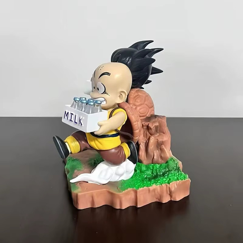 Bandai Dragon Ball Goku und Krillin Actionfiguren, PVC-Statue, 14,5 cm - Bild 2
