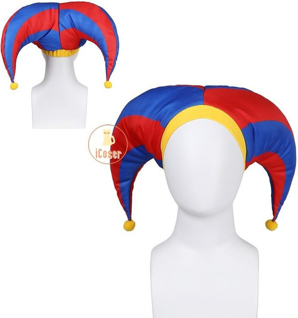 Pomni Cosplay Kostüm The Amazing Digital Circus Zeichentrick Uniform Set - Bild 1