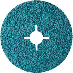 VSM Fiberscheibe Actirox AF 890 Ceramic in Türkis, Durchmesser: 180 mm, Körnung: 36 - Bild 1