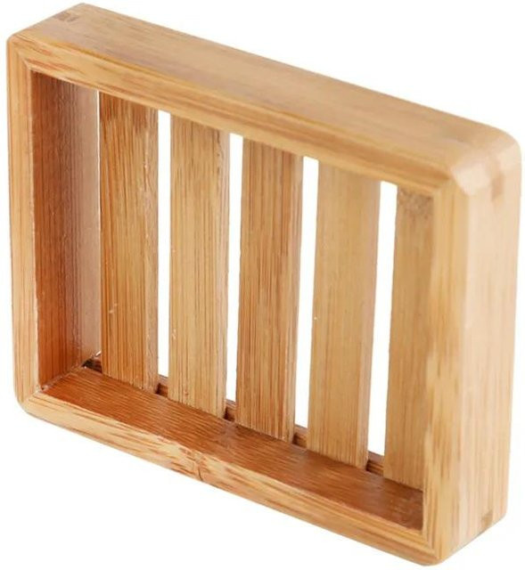 Mango Event Seifenschale aus Holz und Bambus in Beige - Bild 1