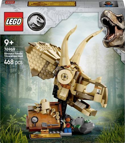 LEGO Jurassic World Dinosaurier-Fossilien Triceratops-Schädel - Bild 5