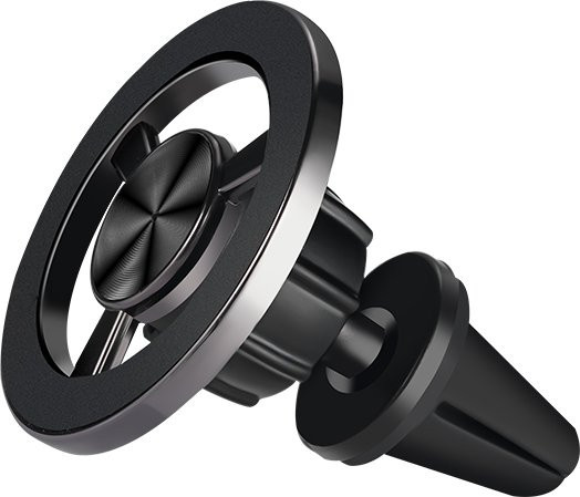 WSSHE Magnetischer Auto-Handyhalter für MagSafe, kompatibel mit iPhone und Samsung, Schwarz - Bild 1
