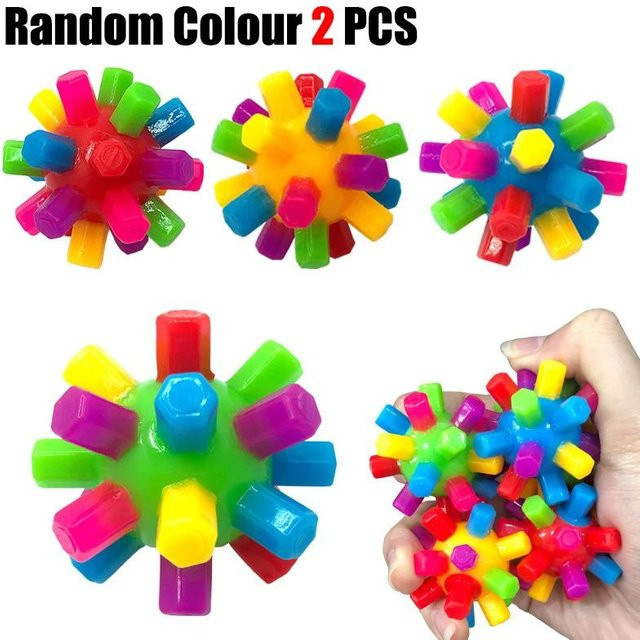 Yiran toy Bunte Bälle Regenbogen Spielzeuge für 6-12 Jahre - Bild 1
