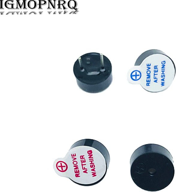 10 Stück Mini-Piezo-Summer 9042, passiver Lautsprecher für DIY-Elektronik, Schwarz, 9 x 4,2 mm - Bild 1