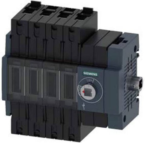 Siemens Lasttrennschalter 4polig 63A 3 Wechsler 690 V/AC grau 3KD26442ME400 - Bild 1